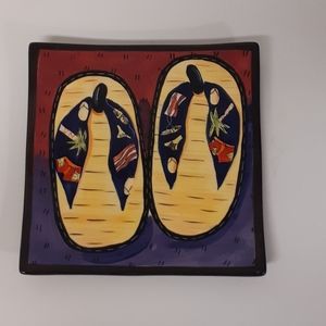 Naylor designs hand-painted plate